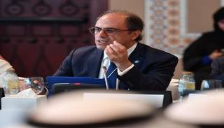 جهاد أزعور خلال مشاركته بمنتدى المالية العامة في الدول العربية