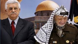 الرئيس الفلسطيني الراحل ياسر عرفات والرئيس الحالي محمود عباس  - أرشيفية