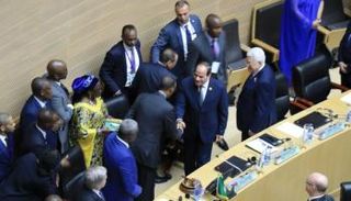 السيسي يتسلم رئاسة الاتحاد الأفريقي من نظيره الرواندي