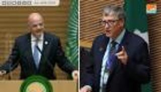 بـ"العقل" و"القدم".. جيتس وإنفانتينو يغازلان أفريقيا في قمتها الـ٣٢