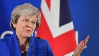 تيريزا ماي رئيسة الوزراء البريطانية - أرشيفية