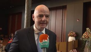 جياني إنفانتينو رئيس الاتحاد الدولي لكرة القدم 