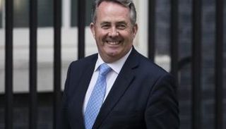 ليام فوكس وزير الدولة البريطاني للتجارة الدولية