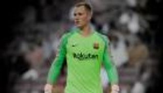 حارس برشلونة يخشى مباريات فبراير