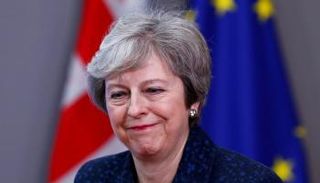 رئيسة الوزراء البريطانية تيريزا ماي