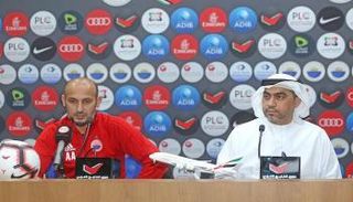 المؤتمر الصحفي لمدرب الشارقة