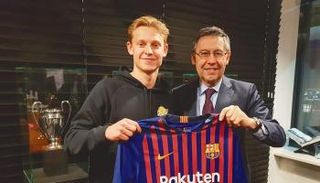 توقيع دي يونج لبرشلونة