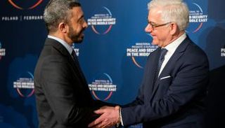 رئيس بولندا يستقبل عبدالله بن زايد في وارسو