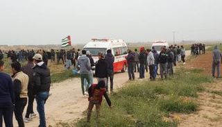 الجمعة الـ47 لمسيرة العودة شرق غزة