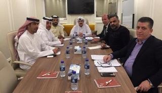 جانب من اجتماع اللجنة العليا للاحتفال بالجائزة