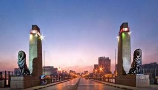 كوبري قصر النيل في القاهرة - صورة أرشيفية