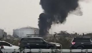 حريق في مطار تشامبينو في روما - أرشيفية