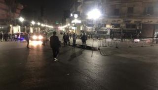 صورة متداولة بالقرب من هجوم وسط القاهرة