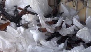 أسلحة إيرانية تم ضبطها في اليمن - أرشيفية