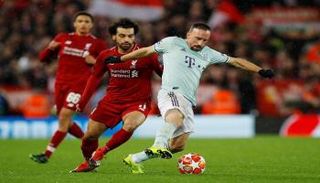 من مباراة ليفربول وبايرن ميونيخ