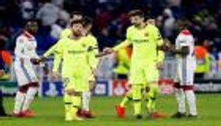 برشلونة يتعادل مع ليون في دوري أبطال أوروبا