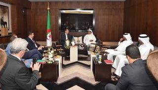 وزير التجارة الجزائري خلال لقاء بمجلس الإمارات للمستثمرين بالخارج 