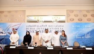 مؤتمر الإعلان عن معرض دبي العالمي للقوارب