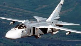 طائرة عسكرية من نوع SU24 - أرشيفية