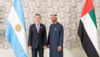 محمد بن زايد يبحث علاقات الصداقة والتعاون مع الرئيس الأرجنتيني