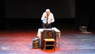 جانب من مسرحية 