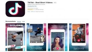 تطبيق "Tik Tok" 