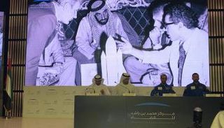 المؤتمر الصحفي لكشف كواليس الرحلة الإماراتية لوكالة الفضاء الدولية 