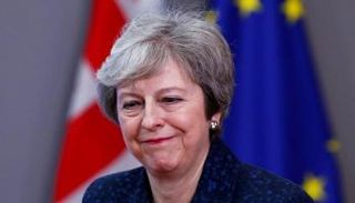 رئيسة الوزراء البريطانية تيريزا ماي