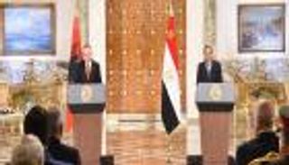 الرئيس المصري ونظيره الألباني يبحثان سبل مكافحة الإرهاب 