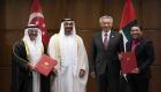 الإمارات وسنغافورة تعلنان عن إقامة شراكة شاملة بينهما