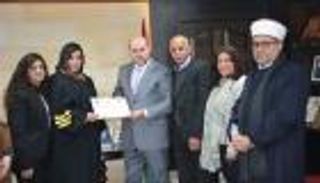 محامية مسيحية تزاول مهنتها أمام القضاء الشرعي الإسلامي الفلسطيني