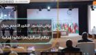 رياض منصور: التقرير الأممي حول جرائم إسرائيل بغزة خطوة إيجابية