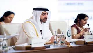 الشيخ عبدالله بن زايد خلال أعمال المجلس الوزاري لـ