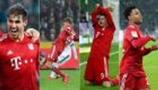 الهدف 4000 يزين خماسية بايرن أمام جلادباخ