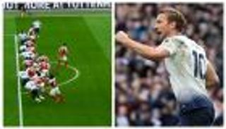 تقرير: ركلة جزاء هاري كين أمام أرسنال صحيحة رغم التسلل