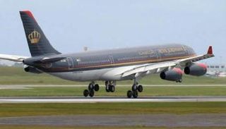 طائرة تابعة للخطوط الملكية الأردنية