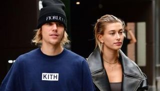 جاستن بيبر مع زوجته هيلي بالدوين