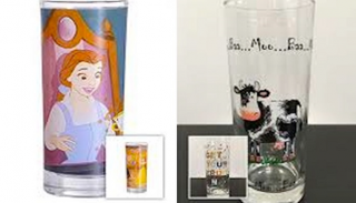 أكواب زجاجية خطرة على الأطفال