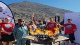 شعلة الأمل تزور أبرز معالم إمارة أم القيوين