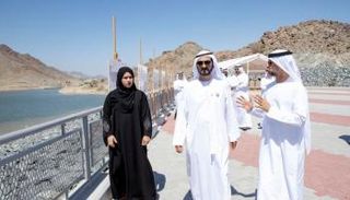 الشيخ محمد بن راشد آل مكتوم في جولة ميدانية