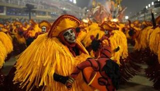 جانب من فعاليات كرنفال ريو دي جانيرو