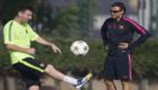 إنريكي يعترف بدخوله في أزمة مع ميسي