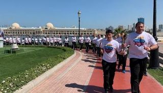 إيقاد شعلة الأمل بالشارقة