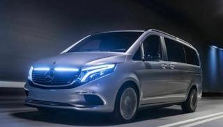 مرسيدس EQ V تنافس بقوة في سوق السيارات الكهربائية