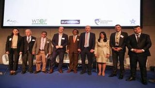 وزيرة السياحة المصرية خلال مشاركتها في جلسة نقاشية بمعرض برلين