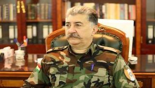 زعيم حزب الحرية الكردستاني الإيراني المعارض حسين يزدان بنا