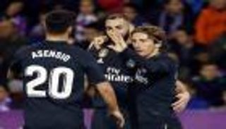 ريال مدريد يسحق بلد الوليد برباعية في الليجا