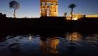 بالصور.. استكمال أعمال تطوير الخدمات بمعبد فيلة بأسوان