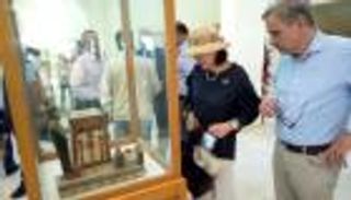 بالصور.. عرض قطع أثرية لأول مرة بمتحف الوادي الجديد بمصر