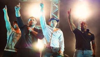 أعضاء فرقة بلو البريطانية - صورة أرشيفية